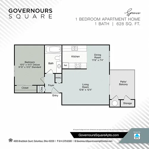 Floor plan Spruce
