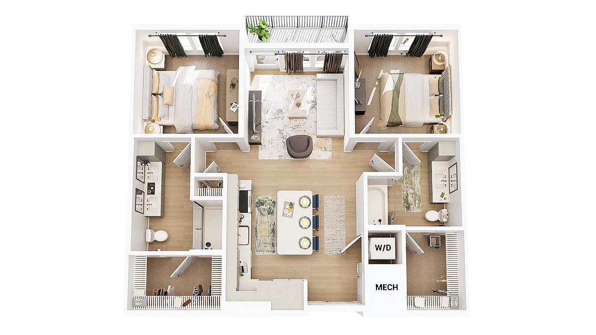 Floor plan B1