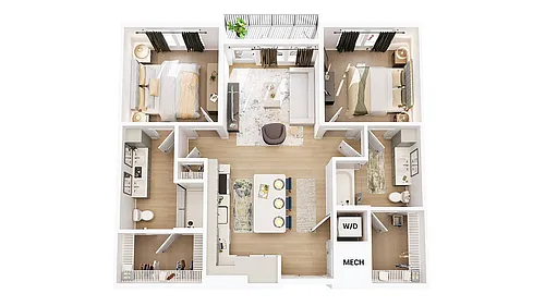 Floor plan B1