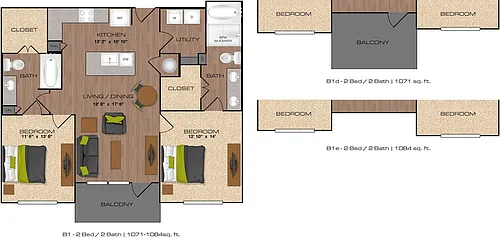 Floor plan B1