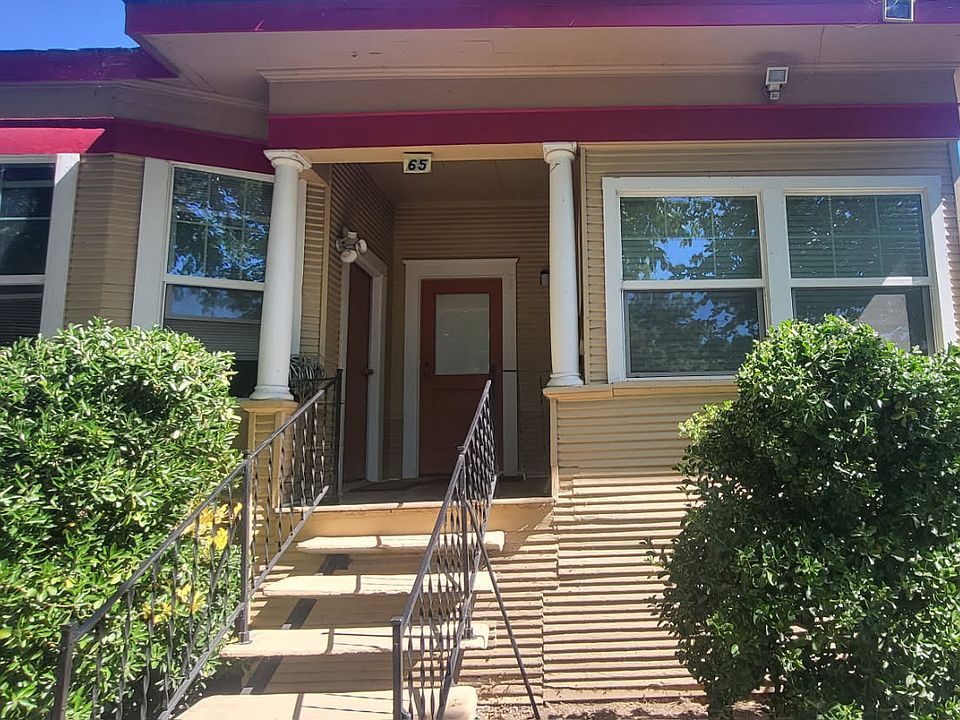 front of building