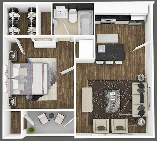 Floor plan St Tropez