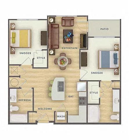 Floor plan 2A Renovation 2