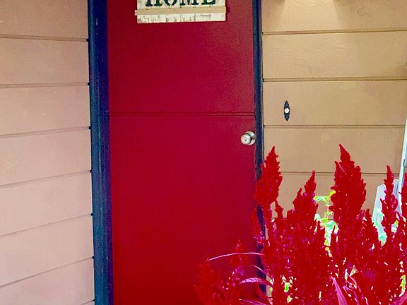 The Dutch front door, a rarity now a days, but most useful.