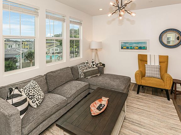 Pool view from living room