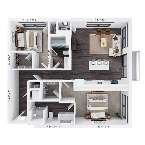 Floor plan B5