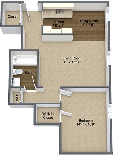 Floor plan STANDARD-DELUXE