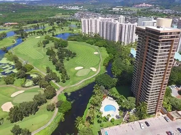 Ariel view of the community