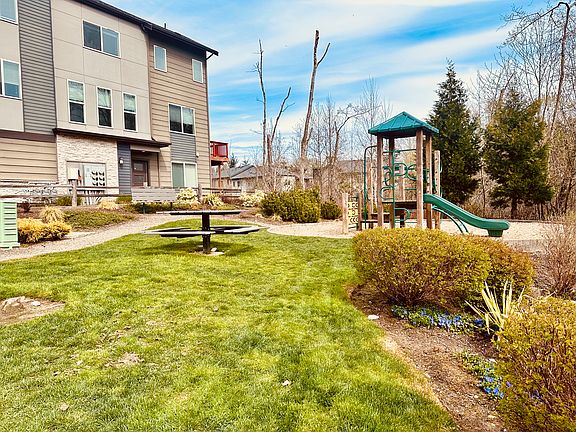 Community playground attached to the unit