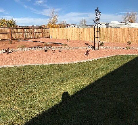 Fully Fenced back yard