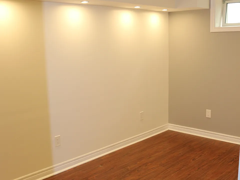 Bedroom from living room door