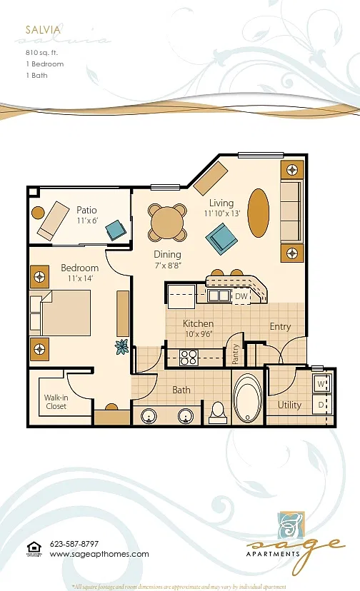 Floor plan Salvia