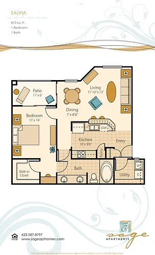 Floor plan Salvia