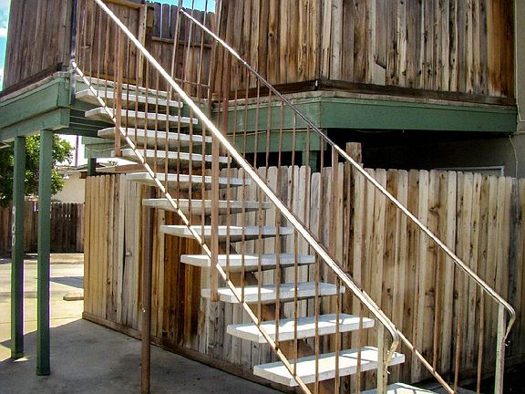Stairs Going to Apartment