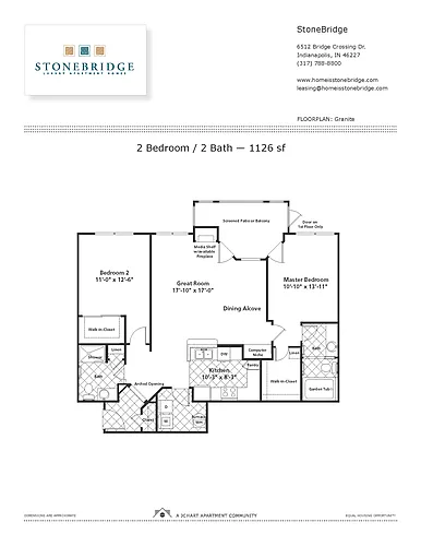 Floor plan Granite I3 2.2