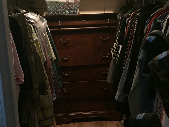 Master walk in closet