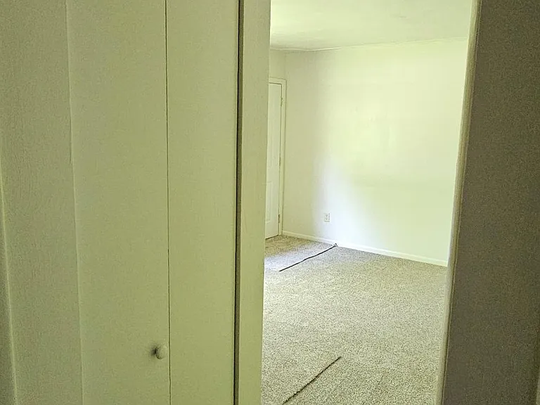 Looking toward main entrance from hall.