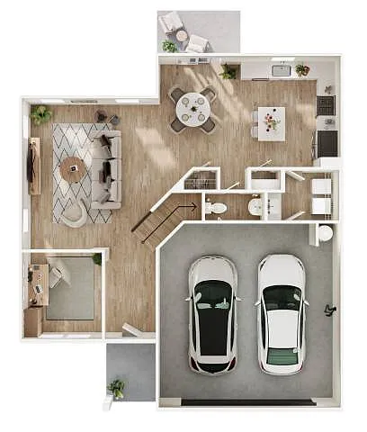 Floor plan Porter