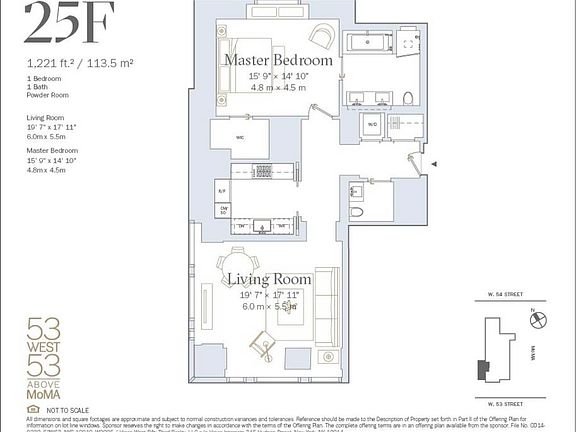 2nd image of 53 W 53rd St APT 25F