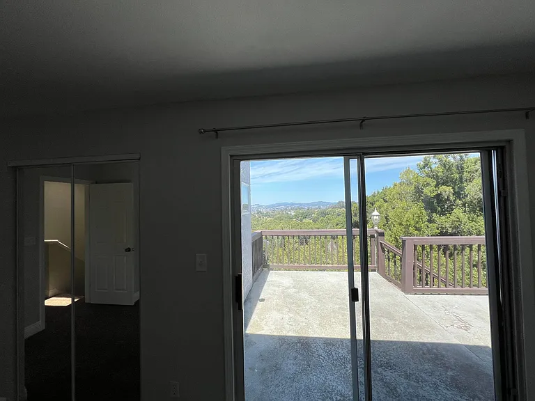 Balcony off master bedroom