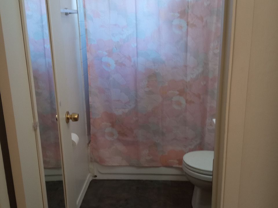 Bathroom with new flooring