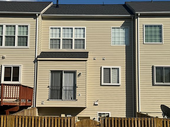 Back of the house and brand new roof