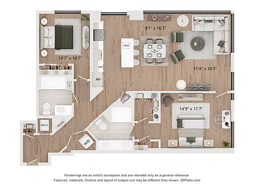 Floor plan F053