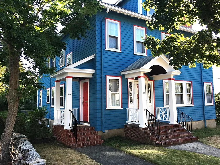 Exterior. Unit has side entrance.