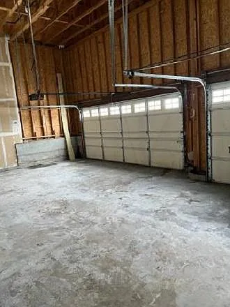 Large 3 car garage