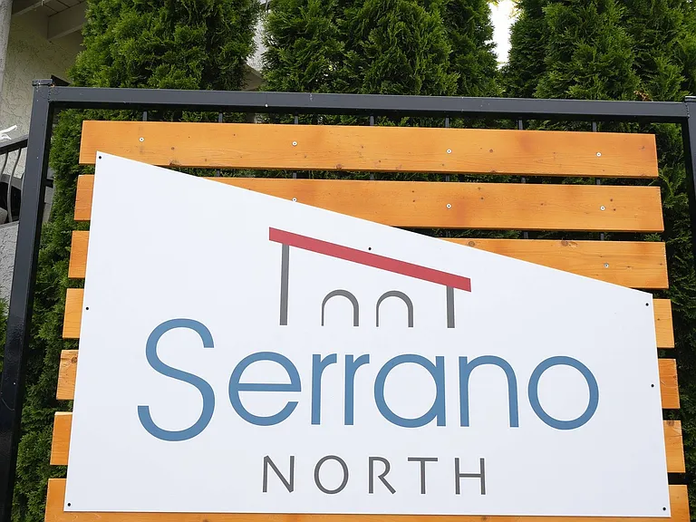 Serrano Monument Sign
