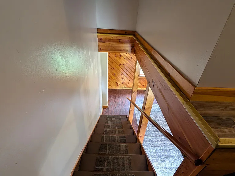 View Down from landing of stairs