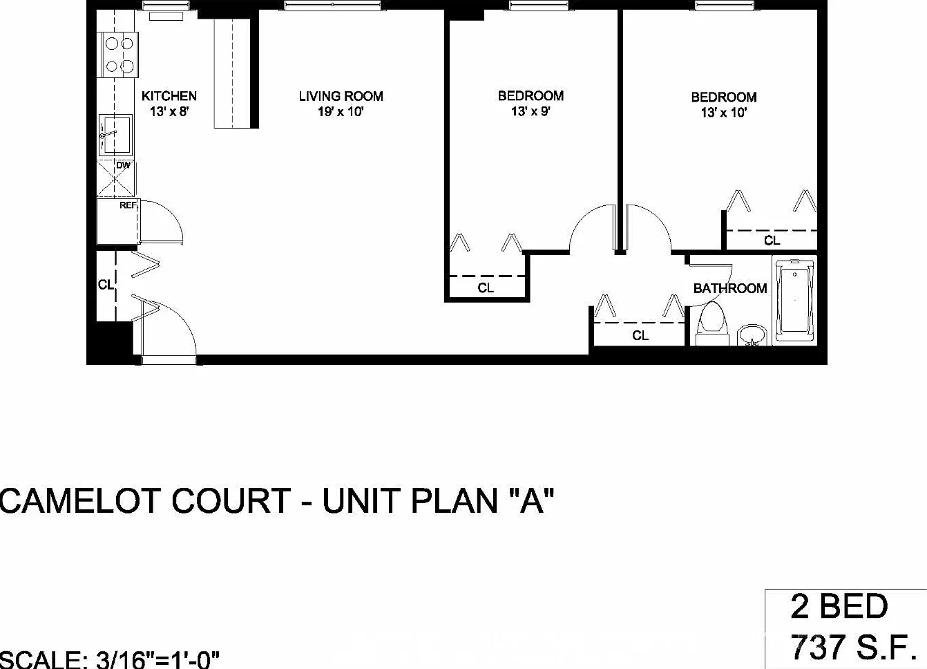 2 bed, 1.0 bath, 730 sqft, $4,040 — Photo 1
