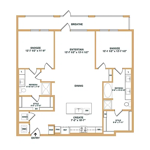 Floor plan B4