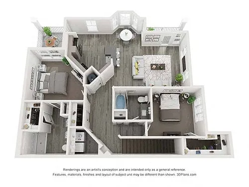 Floor plan Jade Townhome