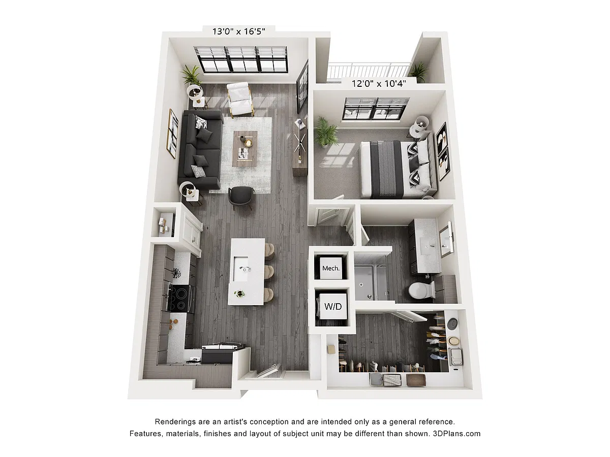 Floor plan Monon