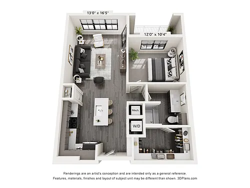 Floor plan Monon