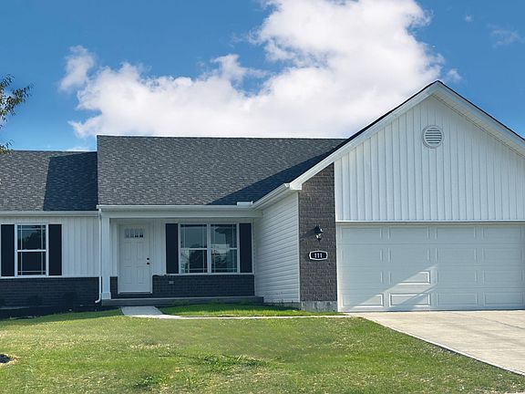 The Augusta by Todd Homes Elevation B with Vertical Board Batten