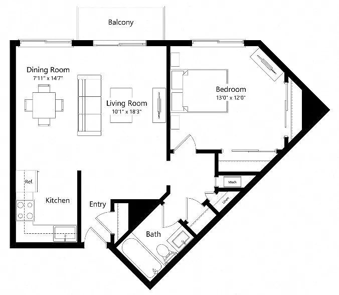 Floor plan A9-P