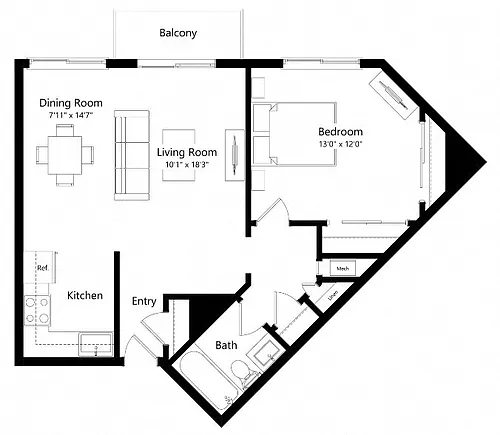 Floor plan A9-P