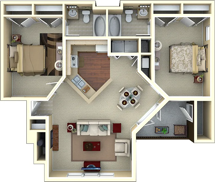 Floor plan The Jackson