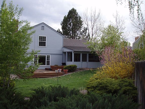 Back includes deck & patio