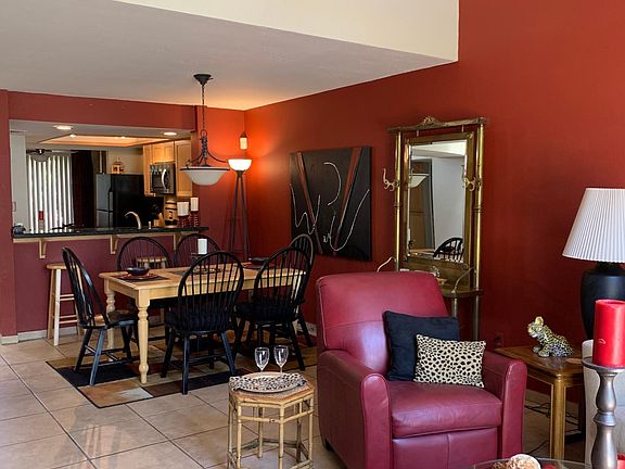 Dining space for 12 in condo