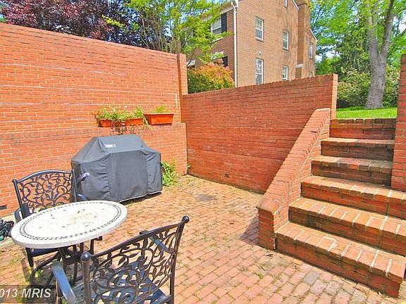 Sunny Brick Patio