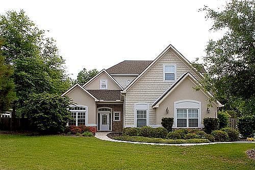 Front view of the house