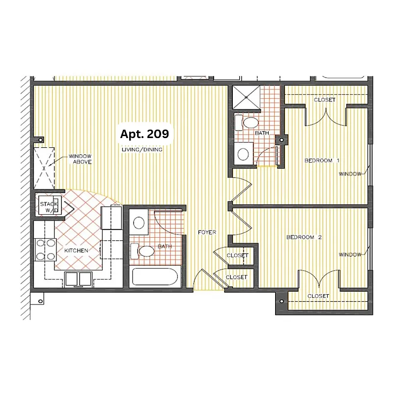 Floor plan 209