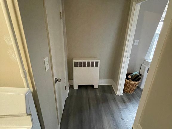 Hallway to bedroom & bathroom.