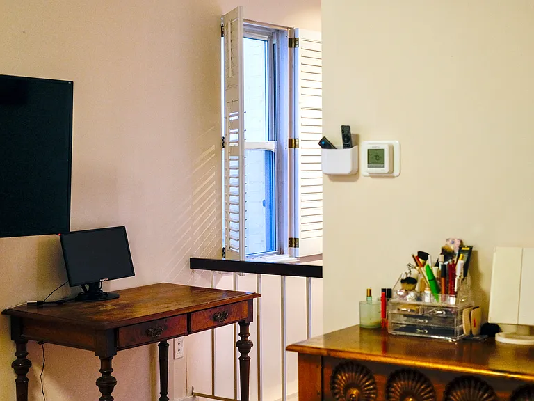 TV and workspace