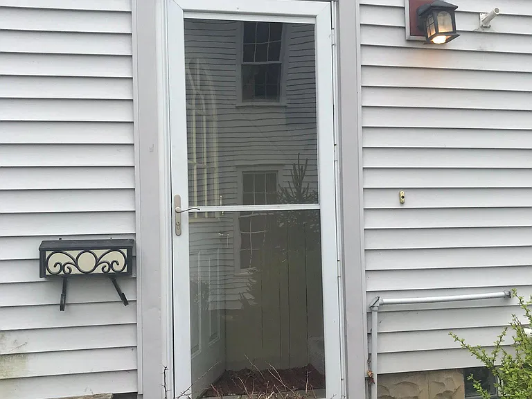 Back entrance door