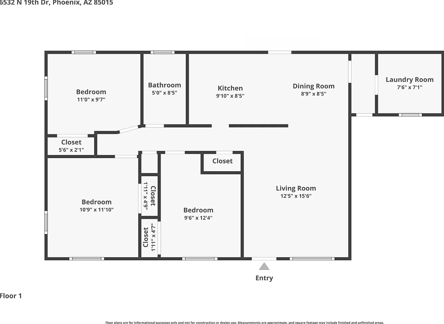 4bed/2bath House At Glendale Ave/19th Ave! Ready For Immediate Move-In! Rv Gate! No Hoa! — Photo 3