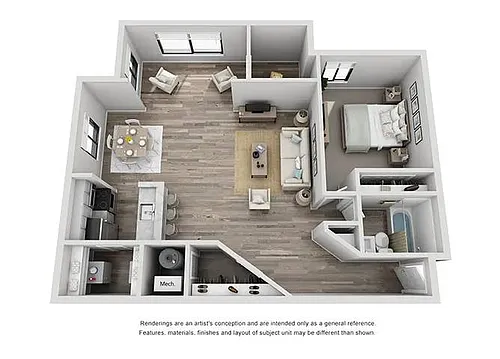 Floor plan Calypso